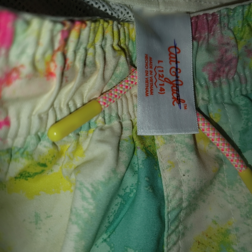 Colorful Cat & Jack Swim Shorts